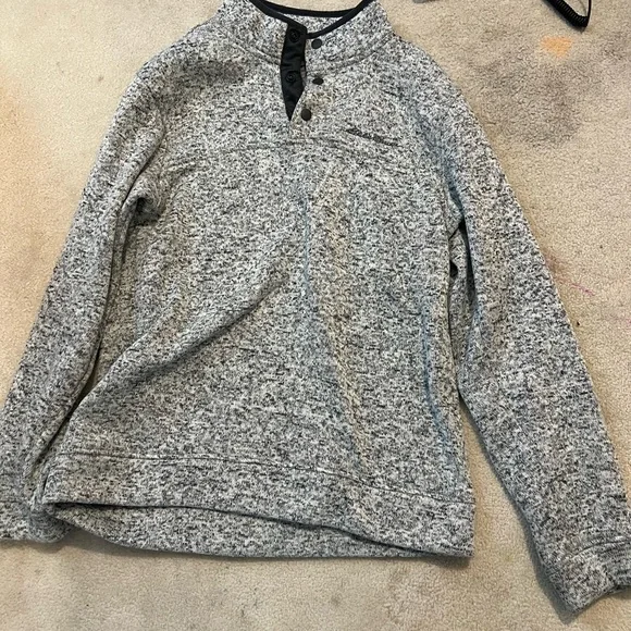 Eddie Bauer Men's Gray Crewneck Sweater - Picture 5 of 6